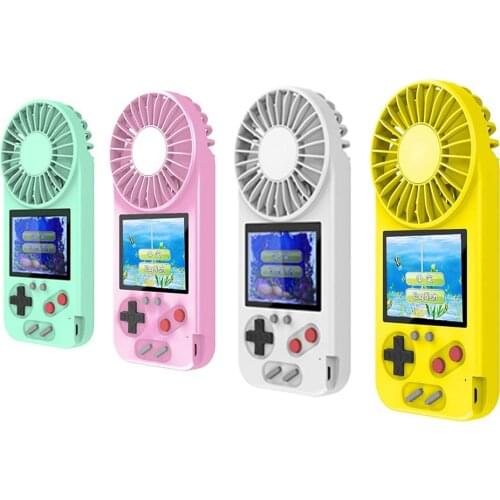 2020 NEW Video-Game Retro Mini Pocket Handheld Game Player Built-in 500 Classic Games With USB Fan For For BOY Gifts