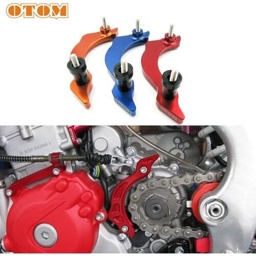 OTOM Motocross Magneto Chain Baffle Magnetic Motor Stopper Sprocket Blank Protection Inside Cover For ZONGSHEN NC250 Engine Part