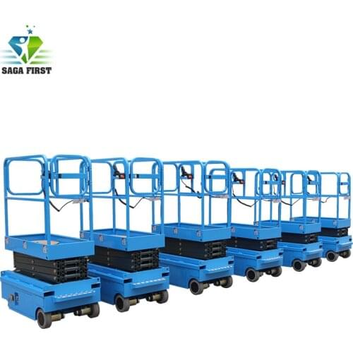 3.9m Aerial Work Platform Mobile Hydraulic Mini Small Scissor Lift