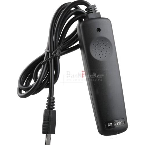 Camera Wire Remote Shutter Release Control RM-VPR1 for Sony A7II A7 A7R A7S A7RII A5100 A6000 A6300 RX100 III DSC-HX400