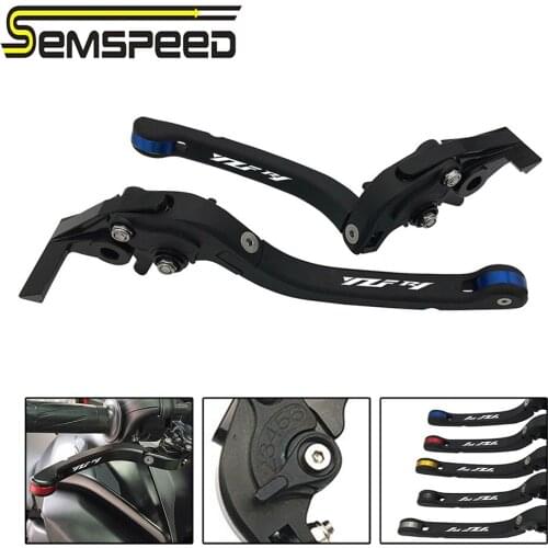 SEMSPEED Motorcycle CNC Foldable Brake Clutch Levers For Yamaha YZF R6 1999-2004 R6S USA VERSION 2006-2009 FZ1 FAZER 2001-2005
