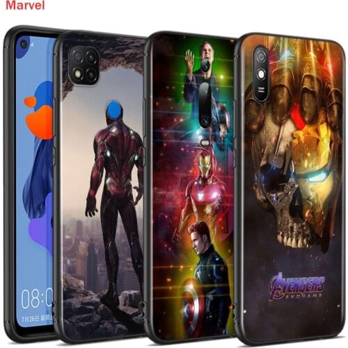 Silicone Cover Marvellegends Iron Man For Xiaomi Redmi 9T 9 9C 9A 9AT 9i 8 8A 7 6 Pro 7A 6A 5 5A 4X Plus Phone Case
