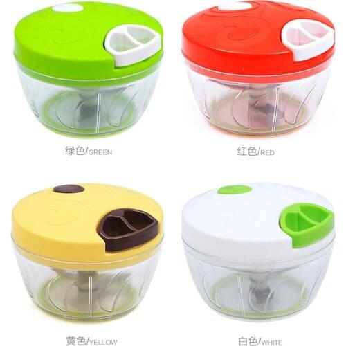 Modern Manual Food Chopper Hand Nuts Vegetable Fruit Processor Chef Mini Slicer Grinder