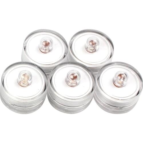 LED waterproof candle light warm romantic holiday wedding party bar aquarium light aquarium light electronic diving light