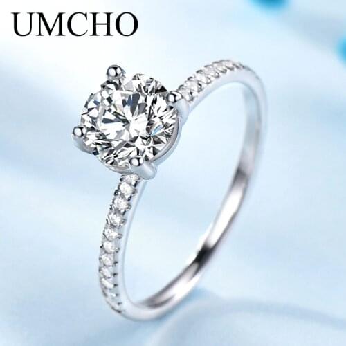 Кольца с фианитами для женщин Umcho China At AliExpress