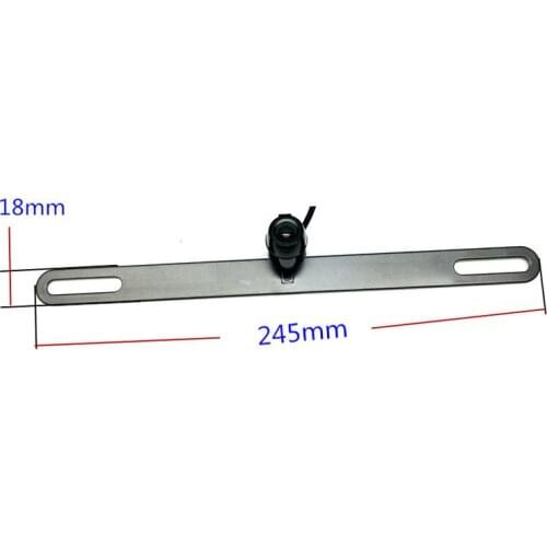 Waterproof Car Rear View Camera Long License Plate Frame Camera Wide Angle 170 Degree HD New Style