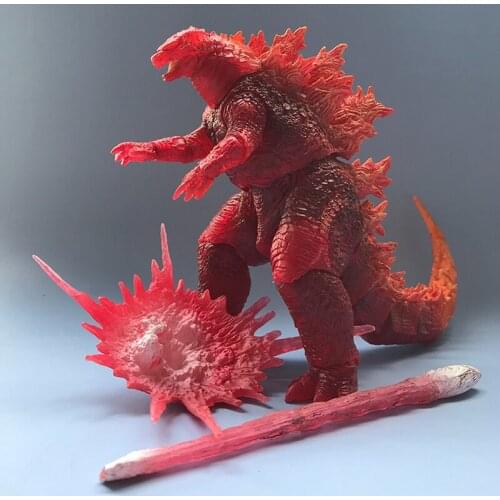 Japan Bandai Godzilla Vs Kong16cmburning Godzilla Blind Box 10cm Movable Doll Toy Model Hand-made Childrens Doll Gift