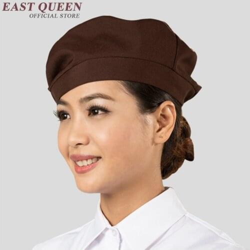 Food service women cook cap restaurant waitress uniforms female cafe uniforms hat AA1370