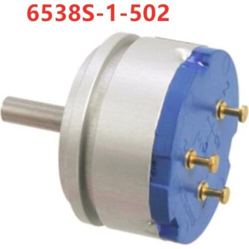 1pc NEW 6538S 6538S-1-502 5K conductive plastic potentiometer angle sensor servo installation switch