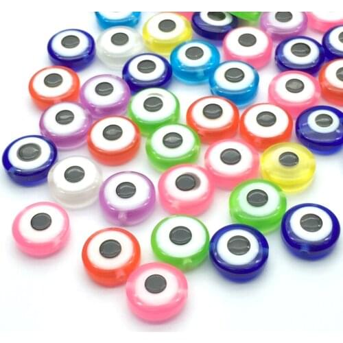 ZEROUP 20pcs Round Resin Ball Beads For Women Bracelet bangle Mixed color 11mm Jewelry Making
