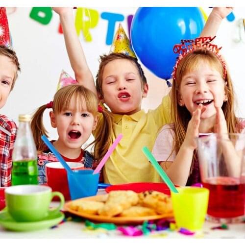 ABZS 500Pcs Assorted Colors Jumbo Smoothie Straws Multicolor Disposable Wide-Mouthed Large Milkshake Straws 7.48 Inches High