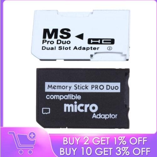 Micro SD Adapter Memory Stick Converter New Micro SD TF to MS Card Adapter for MS Pro Duo Card Reader