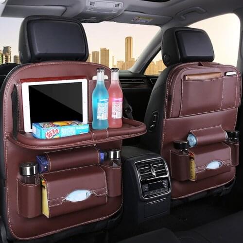 Car organizer storage bag car seat storage bag seat back bag car covers Multifunction children seat back bag Prevent dirty kick