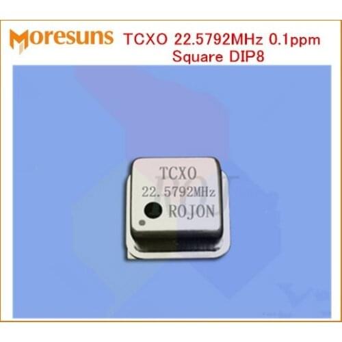 Fast Free Ship 3pcs/lot Sound DIY fihi temperature-compensation crystal oscillator TCXO 22.5792MHz 0.1ppm square DIP8