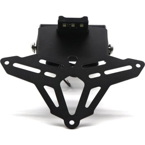 Motorcycle Rear License Plate Holder Frame Bracket with LED Tidy Tail Light for Honda CBR150R CBR150 R 2019-2020