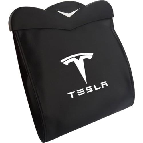 Model3 Car Trash Bag For Tesla Model 3 2021 Accessories Protection Seat Bags Garbage Rubbish Disposal Bag ​Storage Model Y Three