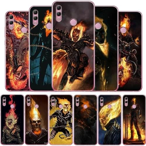 Ghost Rider Soft Silicone Phone Case For Huawei Honor 9 10 20 30 lite 20 30 PRO MATE 9 10 20 30 PRO 20 30 lite