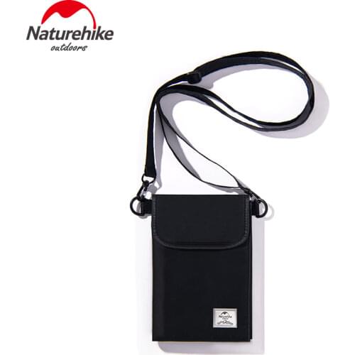 NatureHike Outdoor Travel Document Bag Waterproof Sports Single Shoulder Bag Hiking Ultralight Messenger Bag
