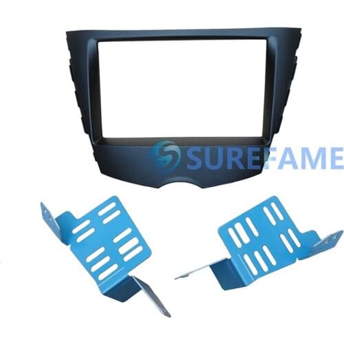 Double Din Car Audio Installation Frame, Auto Trim Kit, Fascia Facia, DVD Panel for Hyundai Veloster 2011