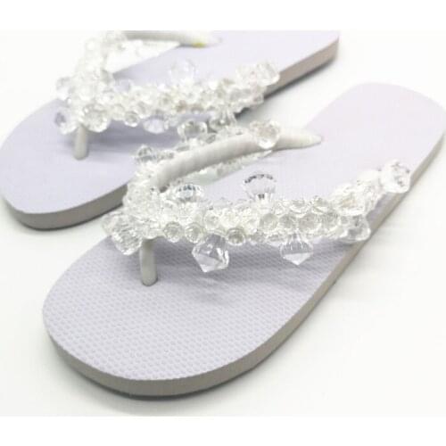 Women Slippers Flip Flops Summer Women Crystal Diamond Bling Beach Slides Sandals Casual Shoes Slip On Slipper shoes woman