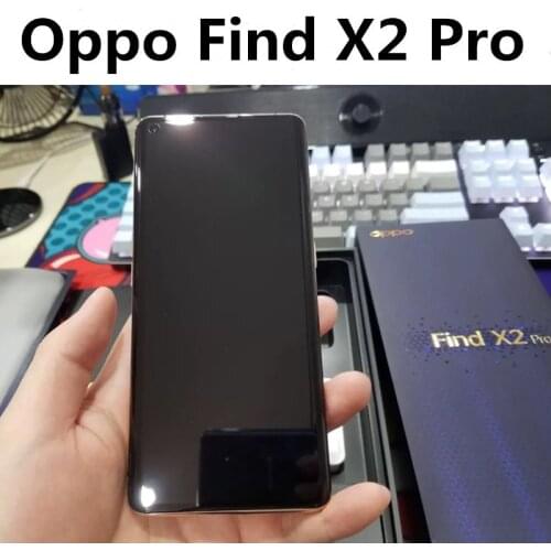 In Stock Oppo Find X2 Pro 5G Version 6.7" Screen 120HZ 12GB Ram 256GB Rom Snapdragon 865 Android 10.0 Mobile Phone 65W Charger