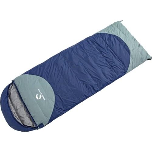 Camouflage down sleeping bag outdoor adult adult travel camping winter thickened cold-proof goose down minus 10-30 degrees