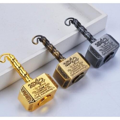 Fidget Spinner Hand Hammer Spinner Toys Antistress Relax Toy Key Chain Decompress Spinning Top Key Ring Collection for Adult