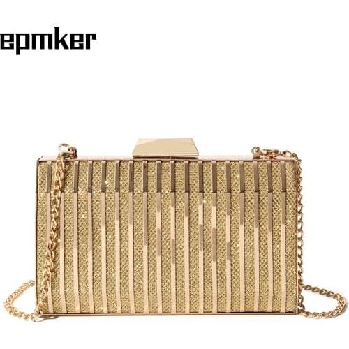 EPMKER Frame Bags Chains Crossbody Bags Fashionable Purses and Handbags Large Clutch Bags Luxury Designer Handbags Brand Bags