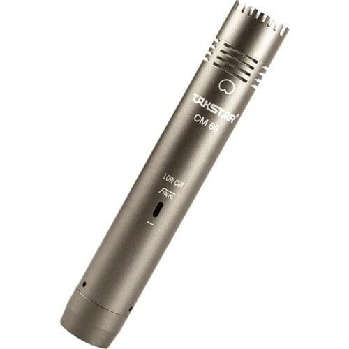 Takstar cm-60 professional recording microphone portable condenser microphone for musical instrument TV and radio
