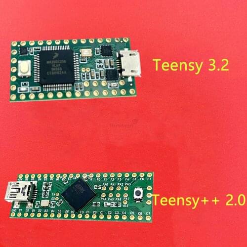 Teensy++ 2.0 For Arduino USB AVR ATMEGA32U4 Expansion Board With Data Cable Experimental Board Module Accessory For Teensy 3.2