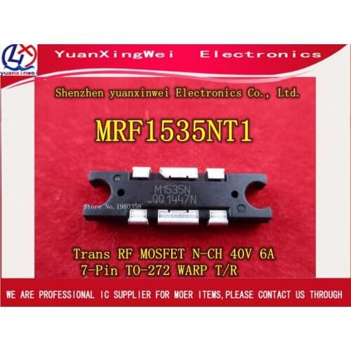 MRF1535NT1 MRF1535 M1535N Trans RF MOSFET N-CH 40V 6A 7-Pin TO-272 WARP T/R
