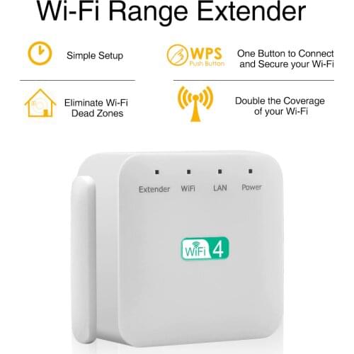 Wifi Extender Wireless WiFi Repeater 300Mbps WiFi Amplifier 802.11N Wi Fi Booster Long Range Repiter Wi-fi Repeater Access Point