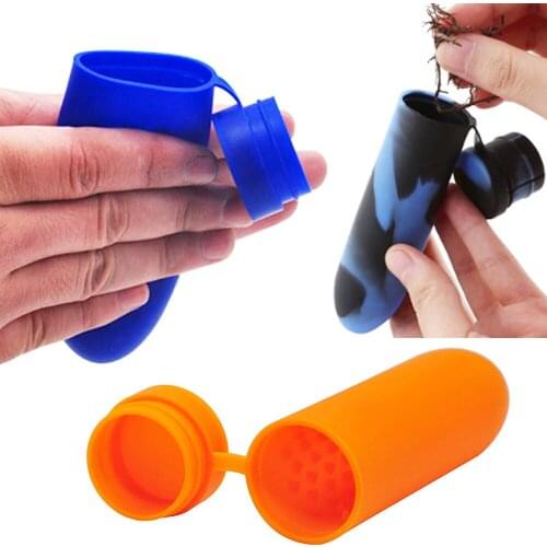 1Pcs Silicone Tobacco Grinder Herb Crusher Grinding Smoking Tool Cigarette Accessories Smoke Grinders For Men Dry Flower Mill