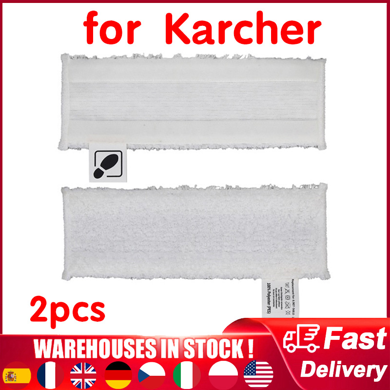 2 Pcs Microfiber Cloth for Karcher SC2 SC3 SC4 SC5 Easyfix Steam Cleaner Durable Mop Pads Replacement Accessories