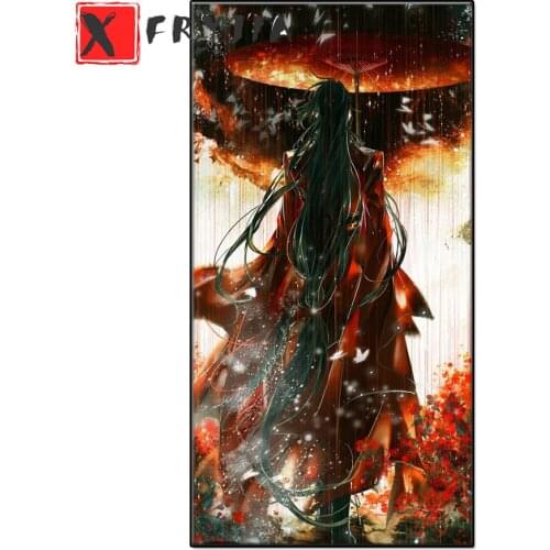 5d Diamond painting Tian Guan Ci Fu,cross stitch,diamond embroidery mosaic Cartoon Anime pattern Porch vertical version Decor