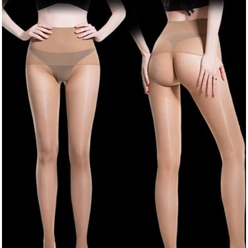 8d Oil Shiny Sheer Stocking 360 Degree Seamless Pantyhose Sexy Tights Nylon Lady Hosiery Bodystocking Clubwear Strumpfhose Panty