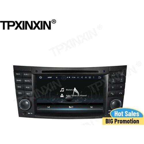Carplay Car Radio Stereo Receiver Android For Benz E-W211 2002-2008 CLS W219 2004-2011 CLK W209 GPS Player Auto Audio Head Unit