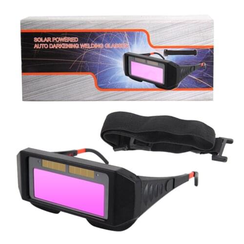 Auto Darkening Welding Helmet Automatic Light Change Auto Darkening Anti- Eyes Shied Goggle Glasses For Eyes Glasses