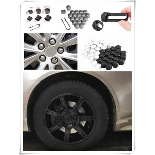Auto shape 20pcs car wheel cover screw protector nut dustproof 17 19MM for Honda Jade FCV Crider NSX-GT N-One GEAR FCEV