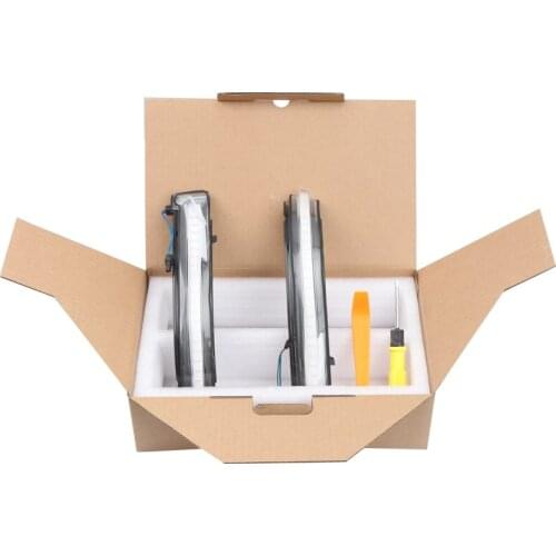 Car Styling Dynamic Turn Signal Light LED Side Mirror Indicator Blinker Light for Nissan Qashqai J11 / X-Trail T32 2014 -2019