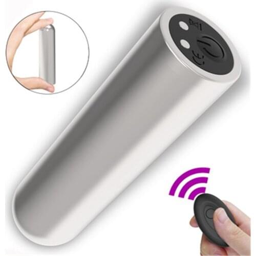 Wireless Remote Bullet Vibrator G-spot Nipple Clitoris Stimulator 10 Speeds Anal Dildo Vibrator Adult Sex Toys for Woman ZD0394