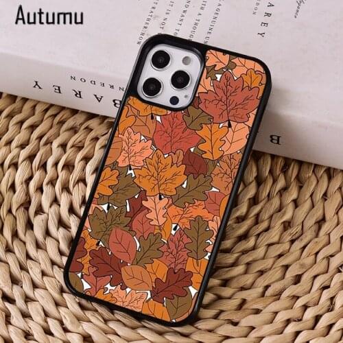 Fall Phone Case Cover for iPhone 12 mini X XS XR 11 Pro Max SE 2020 5 6S 7 8 Plus Samsung Galaxy S8 S9 S10 S20 S21