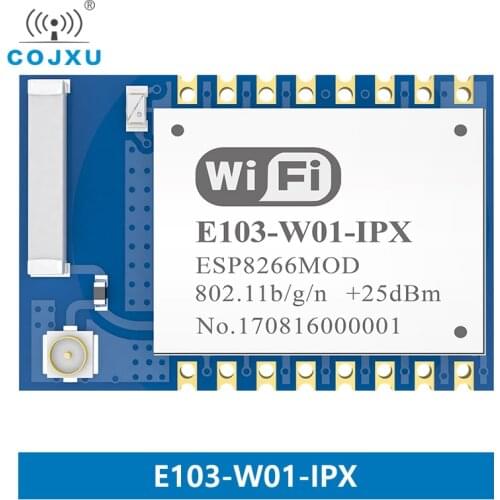 ESP8266EX UART-Wifi Module 2.4GHz 100mW Wireless Transceiver 100m IPX Interface Transmitter Receiver Modules E103-W01-IPX