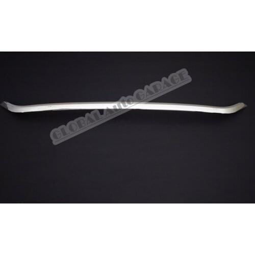 For Dacia Duster 2018-2021 Chrome Top Tailgate Trunk Trim Bottom Lath Body Car Auto Accessory Diffüser Spilitter Car-styling