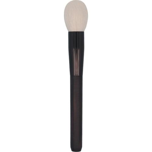 G07 Professional Handmade Makeup Brush Soft Saikoho Goat Hair Round Blush Contour Highlighter Brush Ebony Handle Make Up Brushes