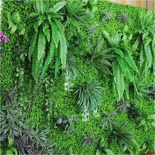 40x60cm Artificial Plants Lawn for Wedding Birthday Party Store Decoration Grass Mat DIY Grass Wall Flower Arches Fake Plants