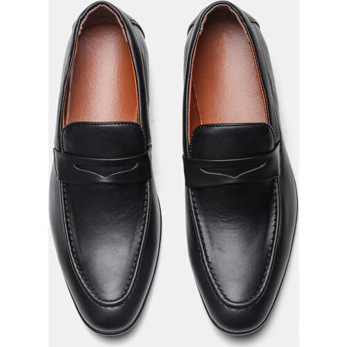 Size 40-45 Mens Casual Shoes Brand Mens summer designer shoes Loafers Mens Leather Shoes