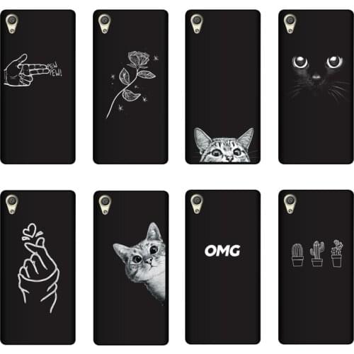 Soft Silicone For SONY Xperia X F5121 Dual F5122 5.0 inch Case Cover Painting Phone for Sony Xperia X Cases Pattern Flower Coque