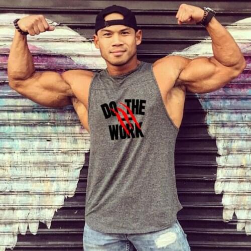 Newest 2021 Summer Brand Mens Curved Hem Patchwork Gyms Stringers Muscle Vest Bodybuilding Clothing Fitness Man Tanks Top