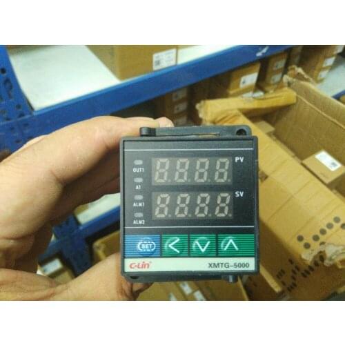 Brand new original authentic C-Lin thermostat XMTG-5512 PT100 400 degree temperature controller AC220V solid state relay output